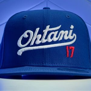 Limited Custom designed Shohei Ohtani welcome to Dodgers Nation SnapBack Hat